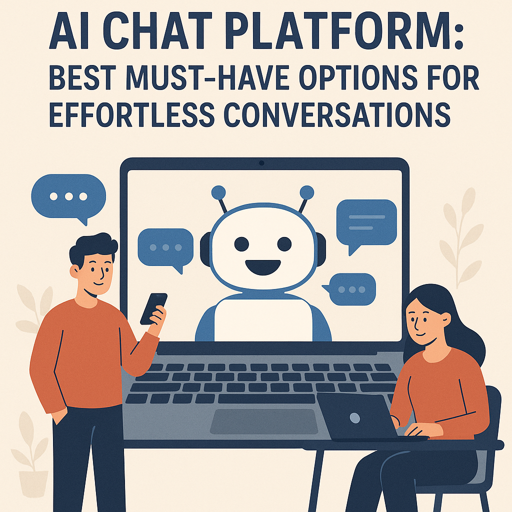 Illustration of AI Chat Platform: Best Must-Have Options for Effortless Conversations
