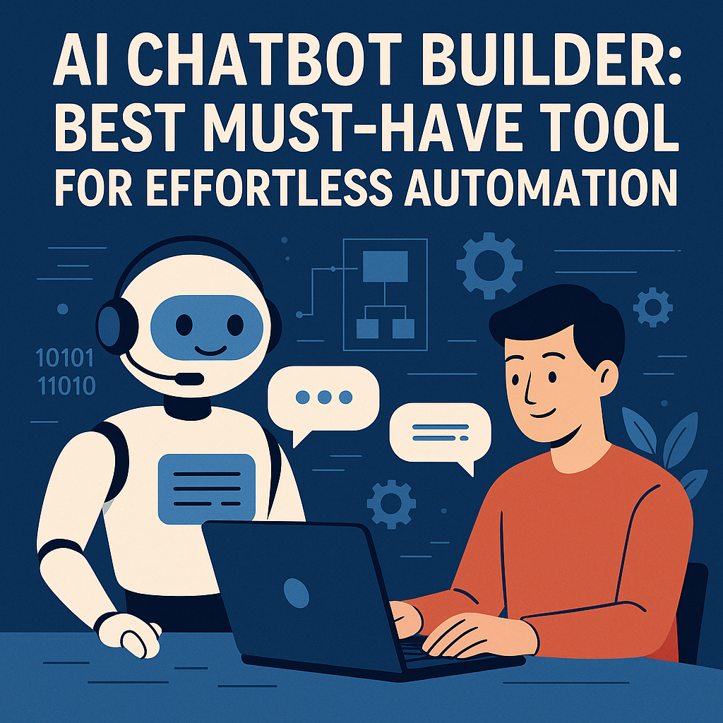 Illustration of AI Chatbot Builder: Best Must-Have Tool for Effortless Automation