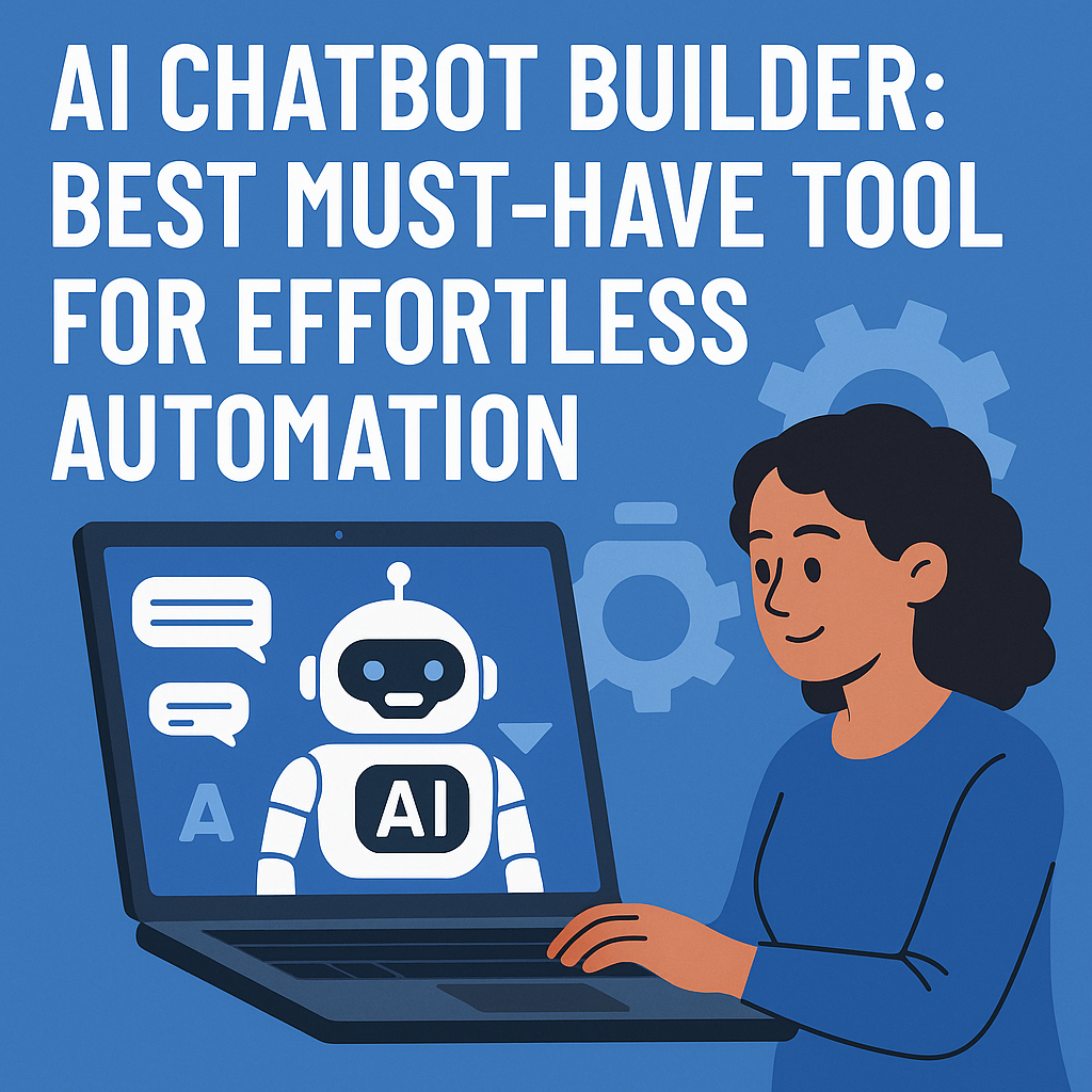 Illustration of AI Chatbot Builder: Best Must-Have Tool for Effortless Automation
