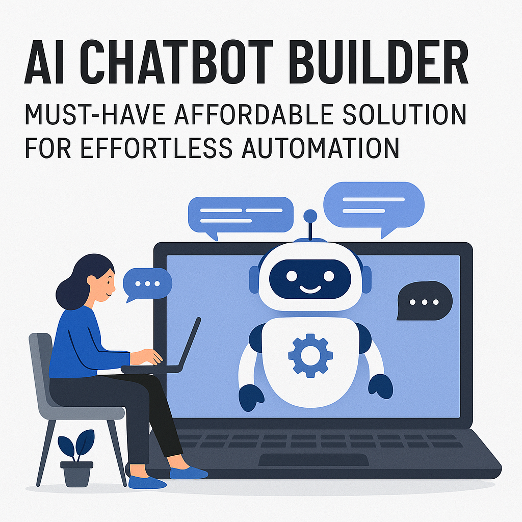 Illustration of AI Chatbot Builder: Must-Have Affordable Solution for Effortless Automation