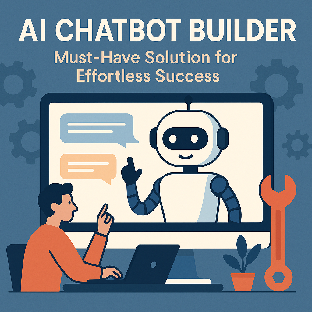 Illustration of AI Chatbot Builder: Must-Have Solution for Effortless Success