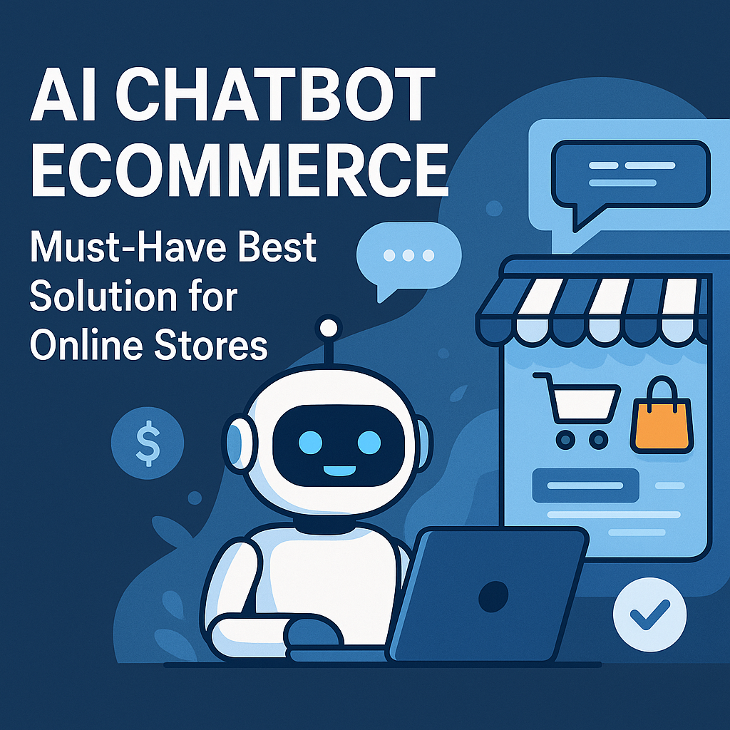 Illustration of AI Chatbot Ecommerce: Must-Have Best Solution for Online Stores