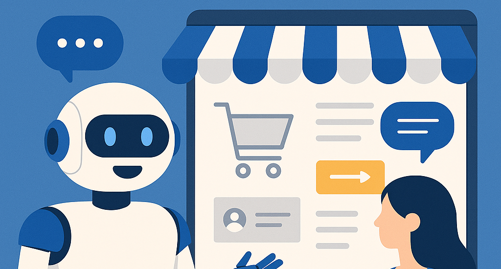 Illustration of AI Chatbot Ecommerce: Must-Have Solution for Better Sales