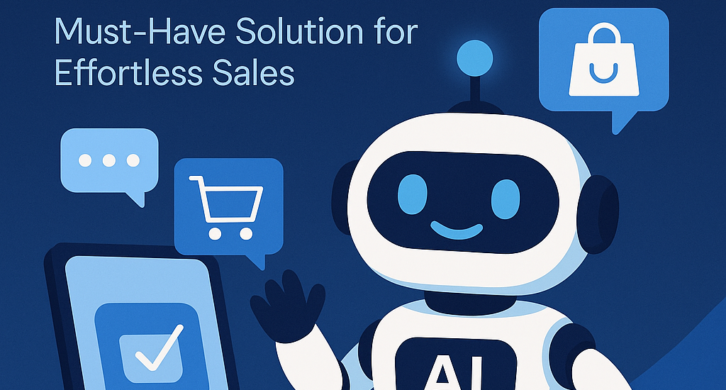 Illustration of AI Chatbot Ecommerce: Must-Have Solution for Effortless Sales