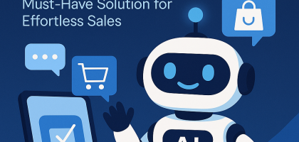 Illustration of AI Chatbot Ecommerce: Must-Have Solution for Effortless Sales