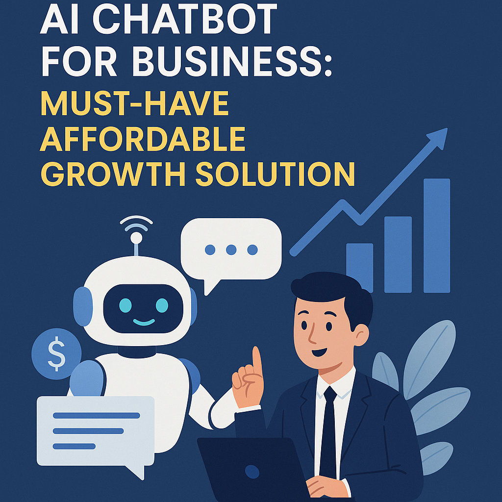 Illustration of AI Chatbot for Business: Must-Have Affordable Growth Solution