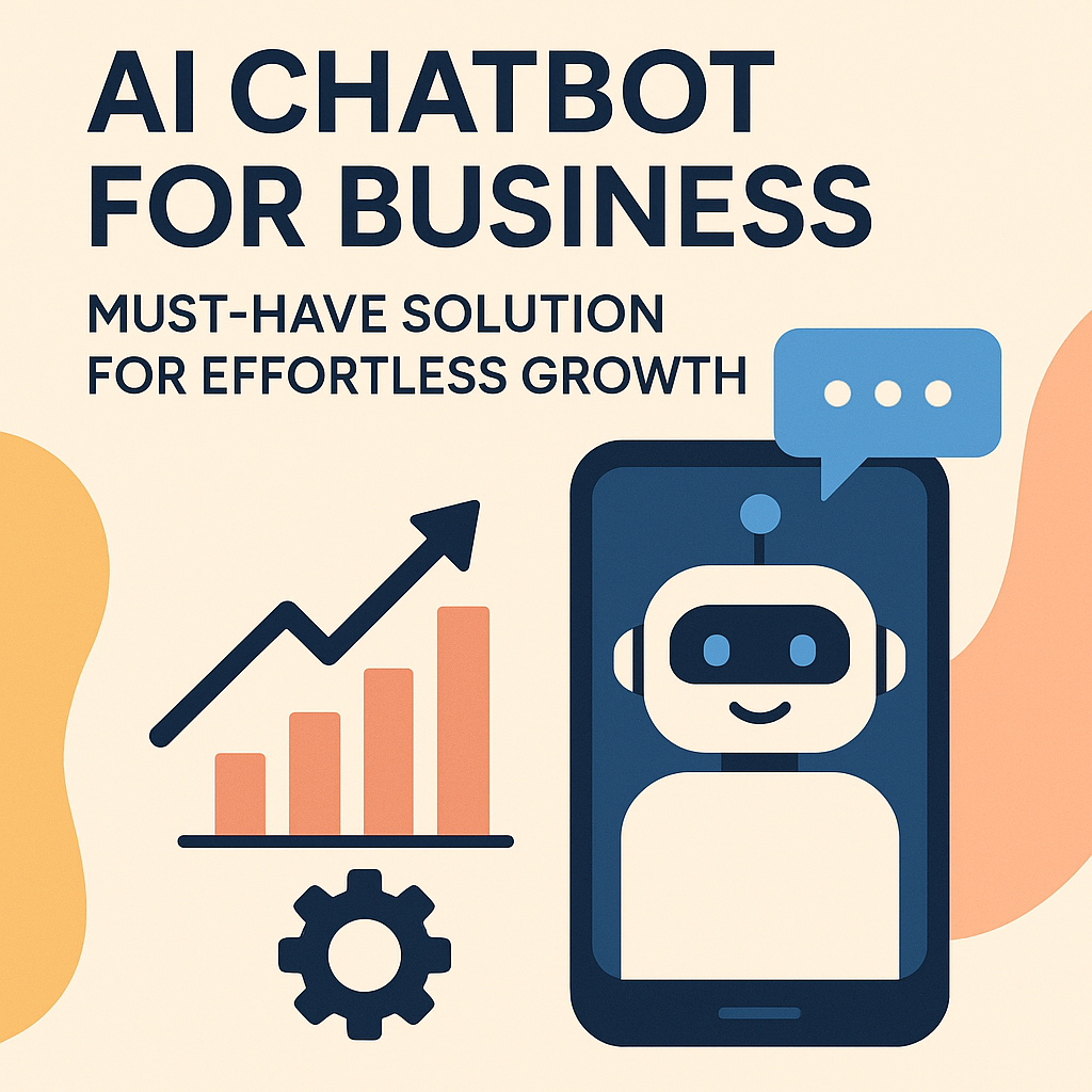 Illustration of AI Chatbot for Business: Must-Have Solution for Effortless Growth