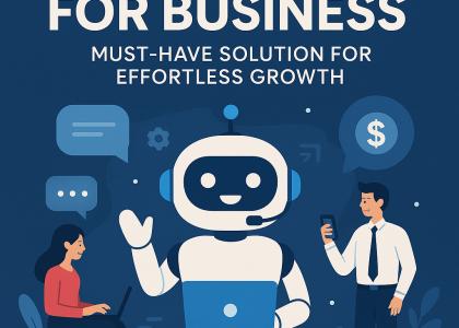 Illustration of AI Chatbot for Business: Must-Have Solution for Effortless Growth