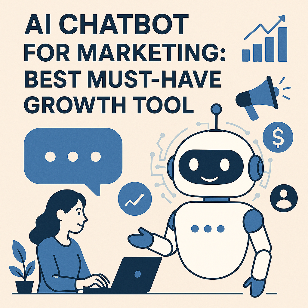 Illustration of AI Chatbot for Marketing: Best Must-Have Growth Tool