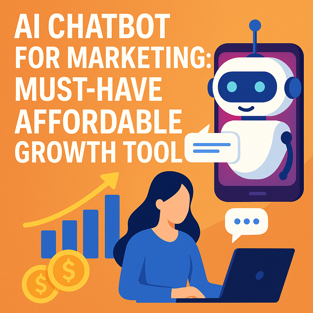 Illustration of AI Chatbot for Marketing: Must-Have Affordable Growth Tool