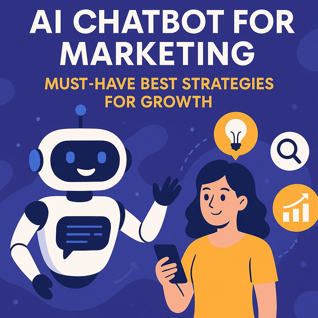 Illustration of AI Chatbot for Marketing: Must-Have Best Strategies for Growth