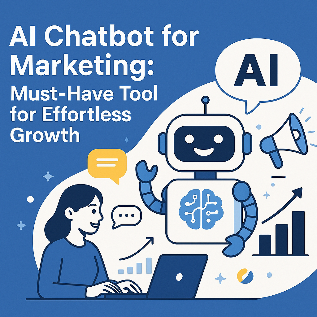 Illustration of AI Chatbot for Marketing: Must-Have Tool for Effortless Growth