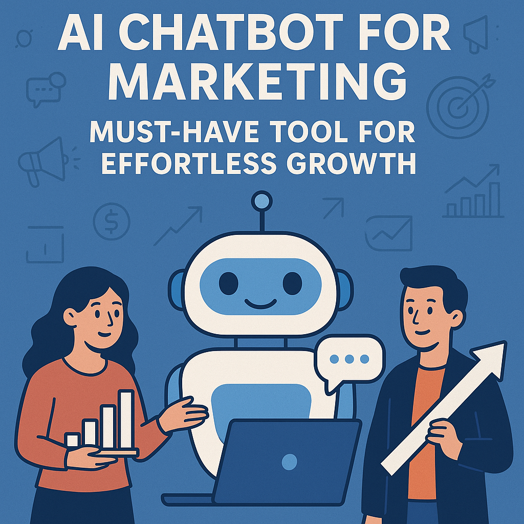 Illustration of AI Chatbot for Marketing: Must-Have Tool for Effortless Growth