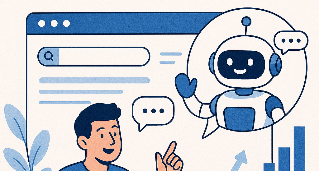 Illustration of AI Chatbot for Website: Must-Have Best Solution for Growth
