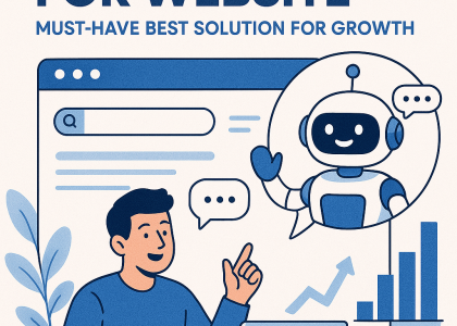 Illustration of AI Chatbot for Website: Must-Have Best Solution for Growth