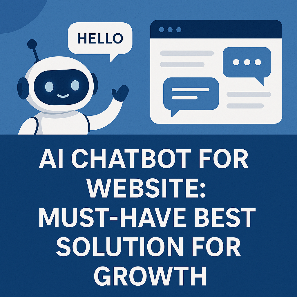 Illustration of AI Chatbot for Website: Must-Have Best Solution for Growth