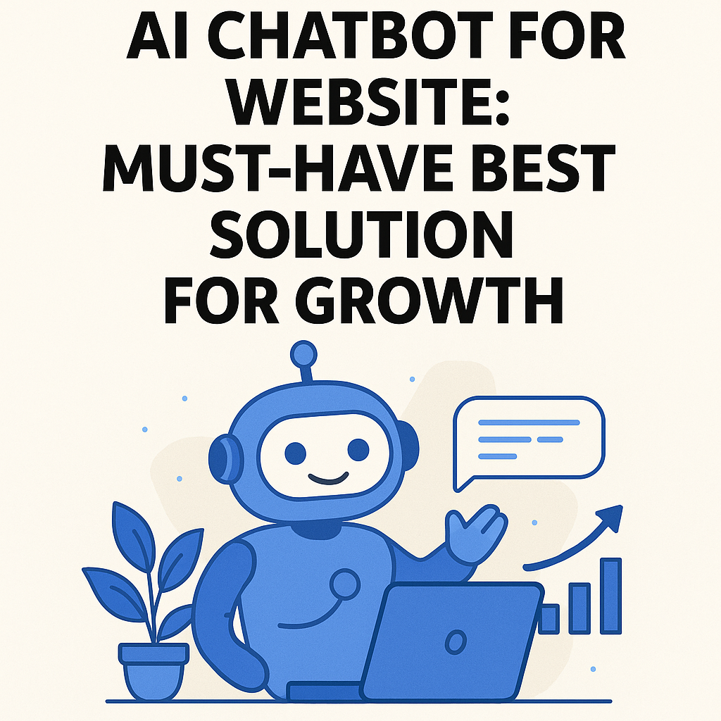 Illustration of AI Chatbot for Website: Must-Have Best Solution for Growth