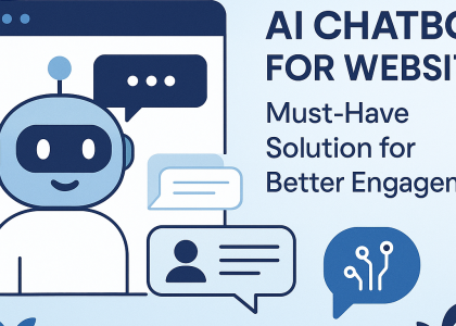 Illustration of AI Chatbot for Website: Must-Have Solution for Better Engagement