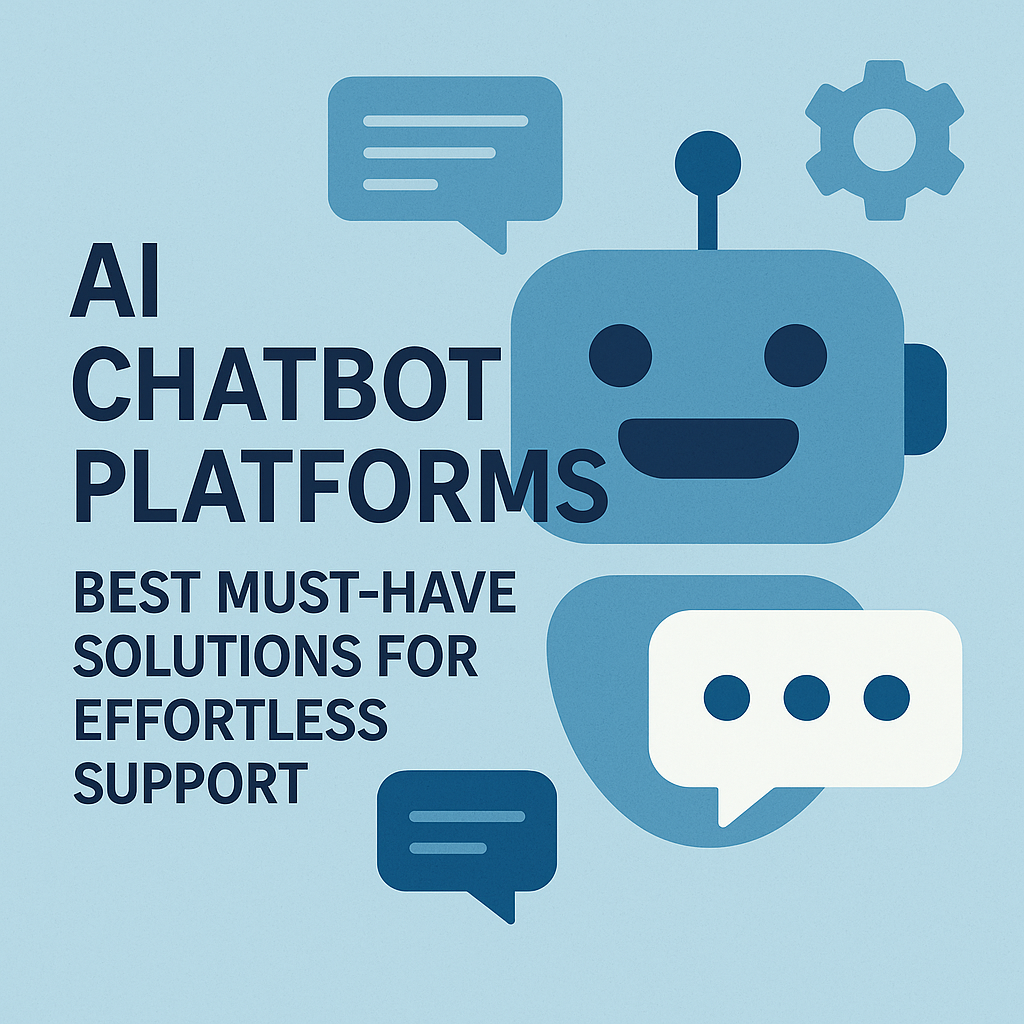 Illustration of AI Chatbot Platforms: Best Must-Have Solutions for Effortless Support