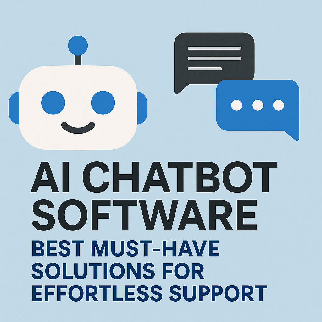 Illustration of AI Chatbot Software: Best Must-Have Solutions for Effortless Support