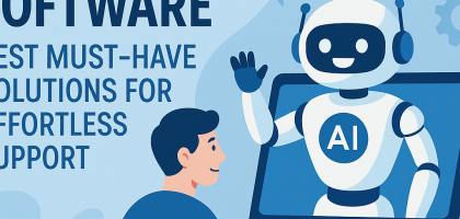 Illustration of AI Chatbot Software: Best Must-Have Solutions for Effortless Support