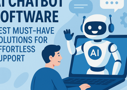 Illustration of AI Chatbot Software: Best Must-Have Solutions for Effortless Support