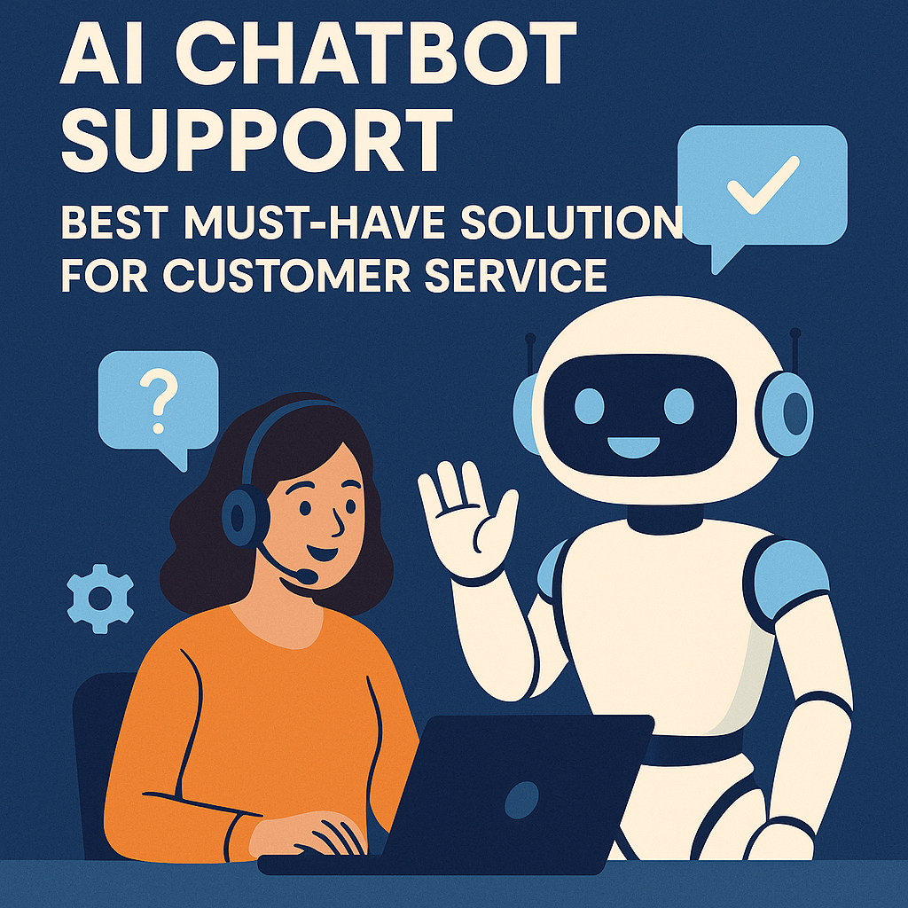 Illustration of AI Chatbot Support: Best Must-Have Solution for Customer Service
