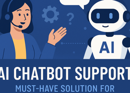 Illustration of AI Chatbot Support: Must-Have Solution for Effortless Service