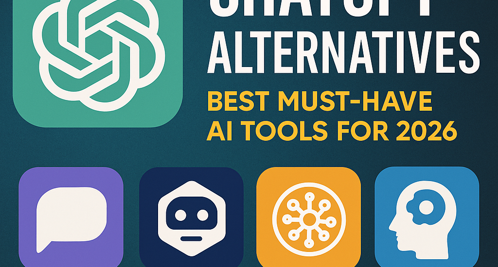 Illustration of ChatGPT Alternatives: Best Must-Have AI Tools for 2026