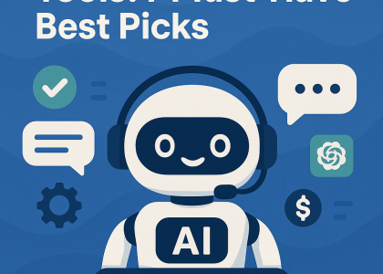 Illustration of Free AI Chatbot Tools: 7 Must-Have Best Picks