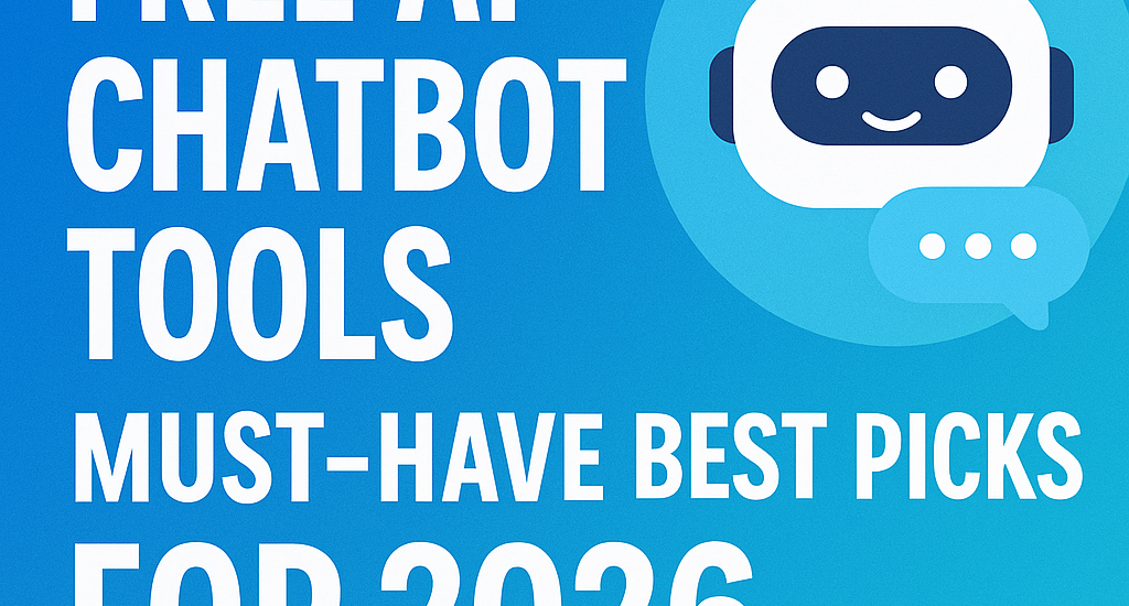 Illustration of Free AI Chatbot Tools: Must-Have Best Picks for 2026